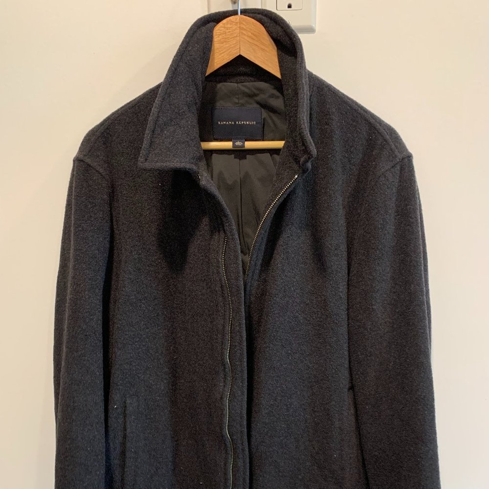 Banana Republic wool coat size Large